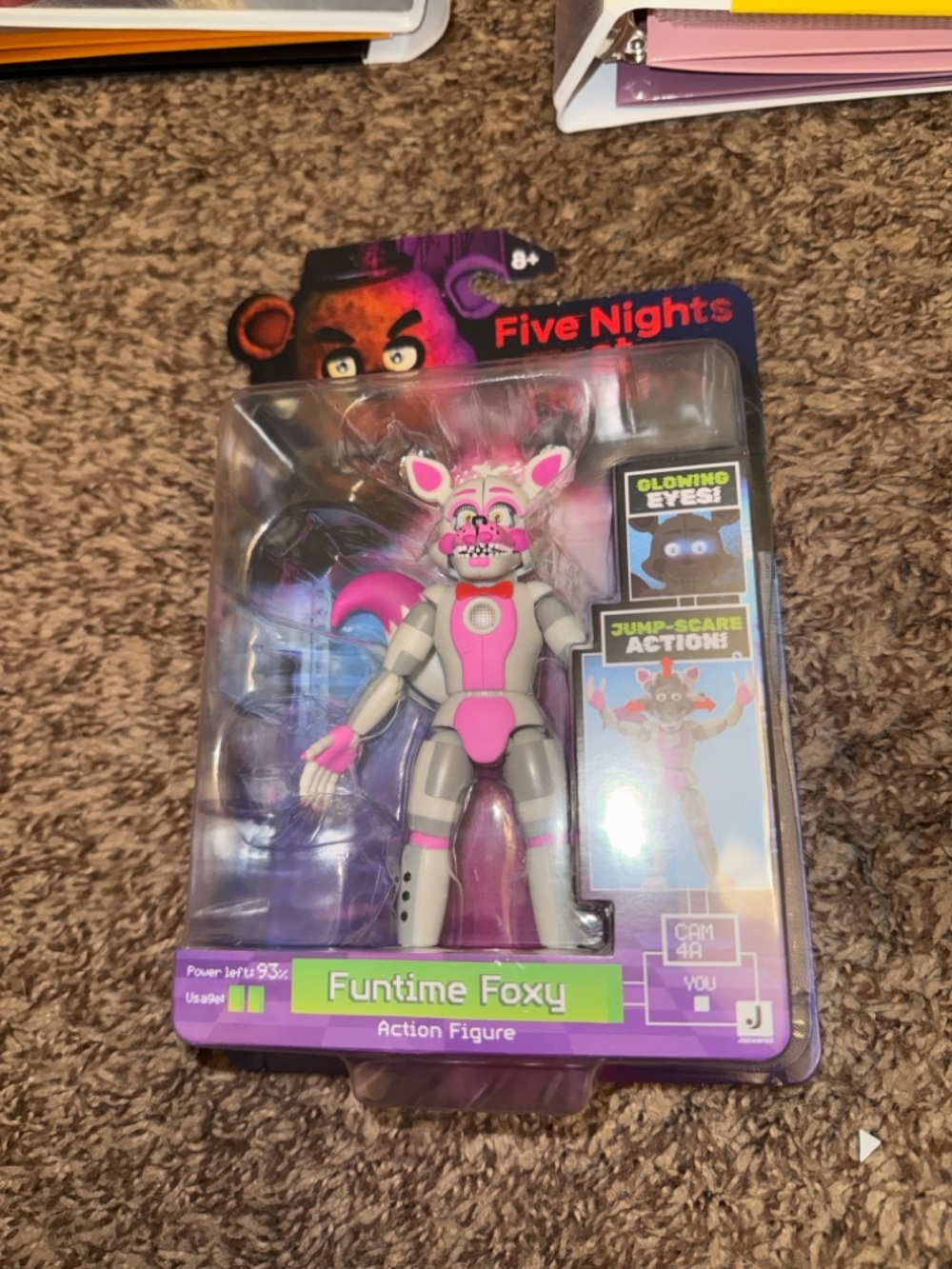 New Jazwares Five Nights at Freddy’s FNAF Funtime Foxy 5" Action Figure Wave 4